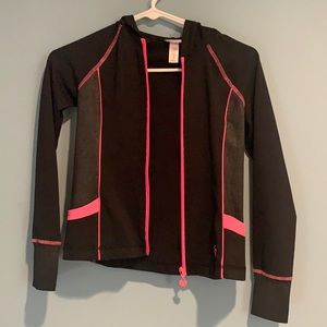 Kids Black and Pink Jacket from Justice *size 7/8